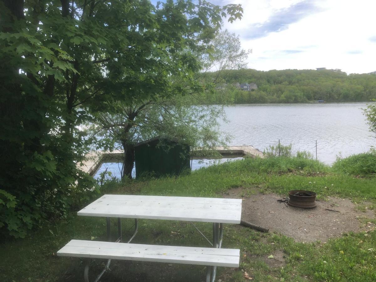 Camping Chalets Lac St-Augustin Quebec Exteriér fotografie