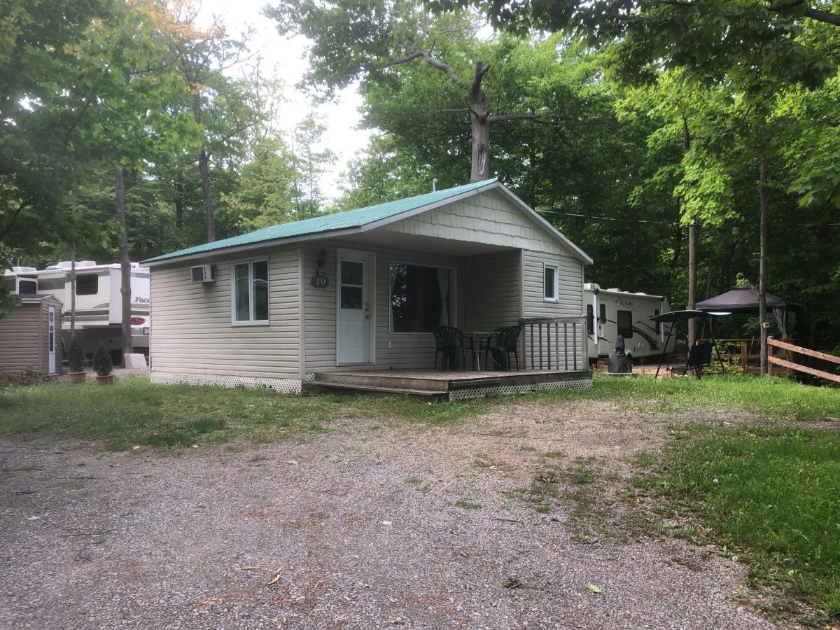 Camping Chalets Lac St-Augustin Quebec Exteriér fotografie