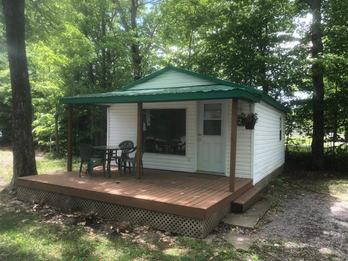 Camping Chalets Lac St-Augustin Quebec Exteriér fotografie