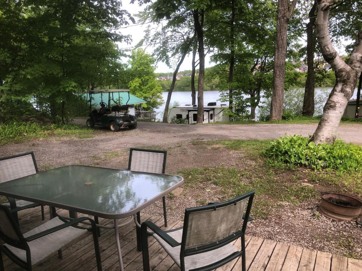 Camping Chalets Lac St-Augustin Quebec Exteriér fotografie