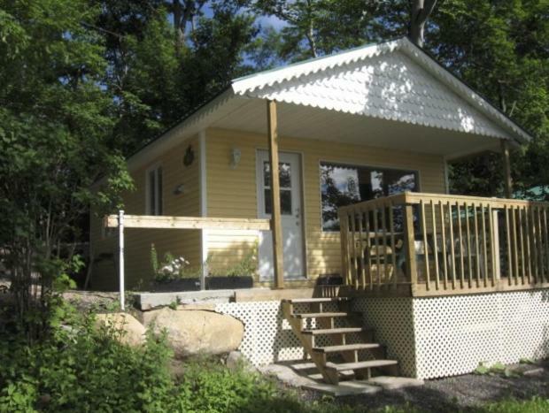 Camping Chalets Lac St-Augustin Quebec Exteriér fotografie