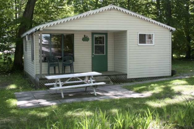 Camping Chalets Lac St-Augustin Quebec Exteriér fotografie