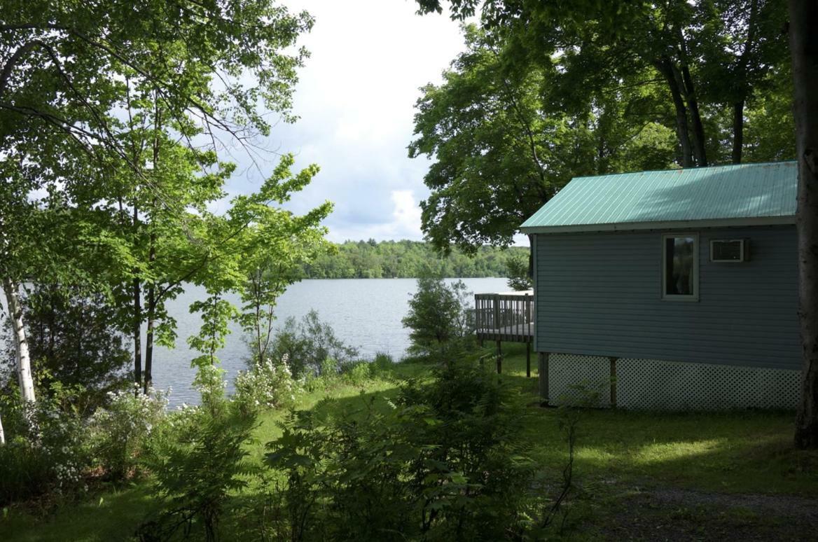 Camping Chalets Lac St-Augustin Quebec Exteriér fotografie