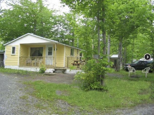 Camping Chalets Lac St-Augustin Quebec Exteriér fotografie